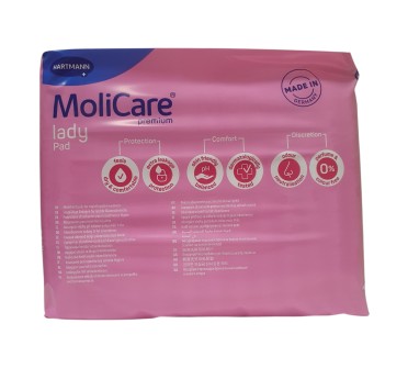ДП ПАРЧЕ ЗА РОДИЛКА MOLICARE 4к. х 14бр ХАРТМАН
